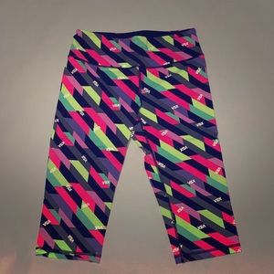 VSX crop knockout multi colored *never worn*